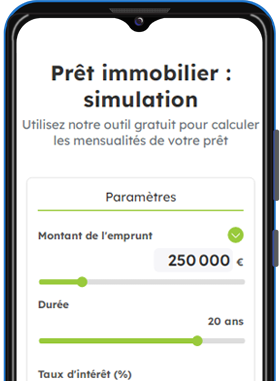Screenshot de l'outil de simulation adressator
